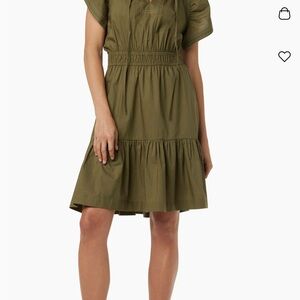 Olive Green Women's Dress